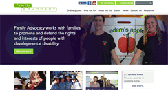 Desktop Screenshot of family-advocacy.com